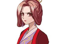 팬아트) 찡그린 표정의 황후 하씨