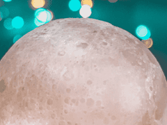 달의 사랑을 받고 자란 아이