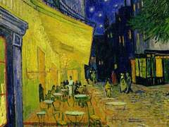 밤의 카페, 첫 만남