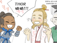 발키리토르로키 중국AU