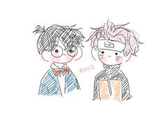 할로윈기념 낙서