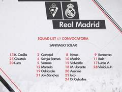 11.24(토) 21:00라리가 에이바르 vs 레알마드리드