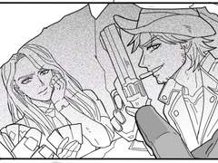 [오버워치/4컷만화/맥크리 시네마틱/재회]#.변함없는 것