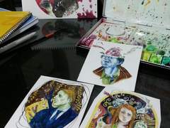 한니발 수채화 백업