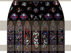 스테인드 글라스-유료소스