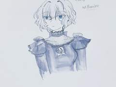 수채화 팬아트_클로에(Chloe)