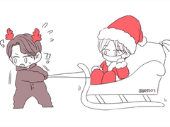 크리스마스 토녁 + 눈이부신또니