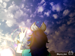 18.12.29 이모토쟌 하늘배경 그림