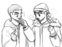 [됴민]겨울 데이트