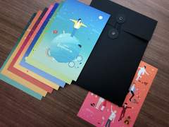 럽유어셀프 엽서세트 택배 발송완료