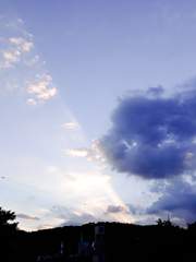 Blue pieces of ocean