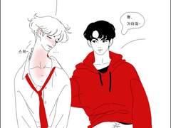 표정만 센 바보와 미간이 위협적인 애기