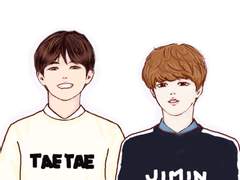 [뷔민] 그려보고 싶어서...