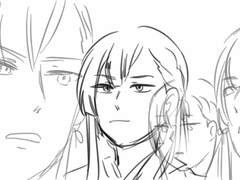 낙서뽕차서 리퀘받은거 짤트레