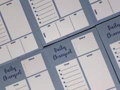 DAILY CHANYEOL CHECK LIST MEMOPAD