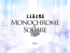 Monochrome Square :: Black