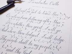 [캘리그라피] Parabatai Oath(파라바타이 맹세) - From. Shadowhunters(섀도우 헌터스)