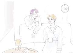 새벽 호텔방에서