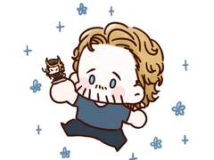 히들이 생일날 그렸던거!