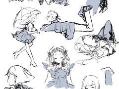 대충 3분 드로잉 비슷한거