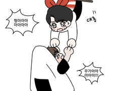 새우초밥을 먹으면