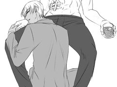 아카아무 낙서 모음