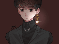 새로 산 귀걸이가 맘에 든 저는