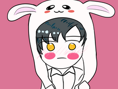 재미재 토끼모자