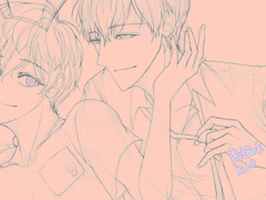 팬아트 낙서. 09.