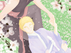 FHQ 츳키른 합작 일러스트 / 흐드러지다