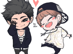 [엘규] 키 큰 낙서