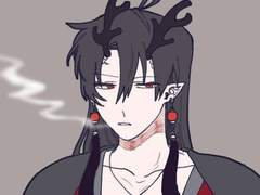 뒤섞인 속마음을 가진 흑룡