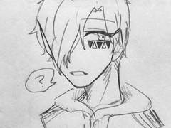 옛날 자캐 다시그리기