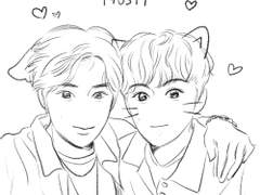 멍냥즈 재맠 낙서