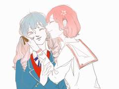 레몽님이 그려주신 유이와 향기