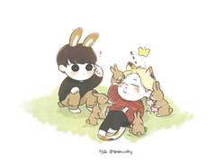 토끼 마을에 나타난 침입자