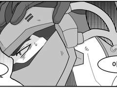 [오버워치/4컷만화/블랙워치]#.말버릇