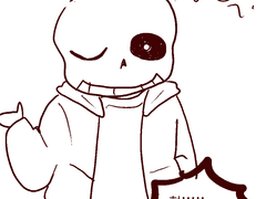 제목샌즈와 파피루스의 대련 없음