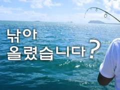 낚아올렸습니다?