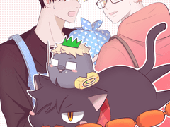 [쿠로츠키] 쿠로냥&츠키가라스 육아일기