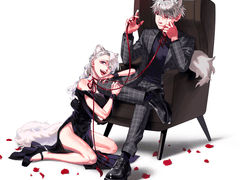 구미호 하루미 고등학생 카카시