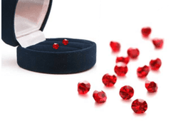 [히지오키] 홍옥 귀걸이 - 下