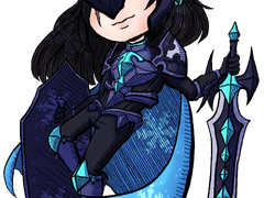 멮2 합작_ 자캐에게 메콩 최애옷 입히기