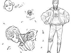 전에 했던 제노 금배 크로키