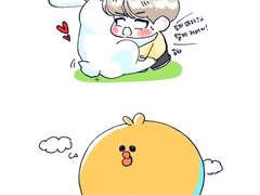 토끼 줍는 만화