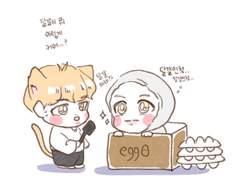 달걀 배달 왔습니다~