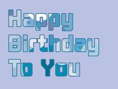 Happy Birthday To You