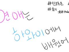 연애는 하와이에서 배웠어 온리전 후기!