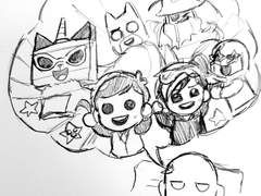 레고무비 낙서1