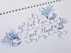 [캘리그라피] #NotOurLastHunt 캘리그라피 (Feat. Shadowhunters)